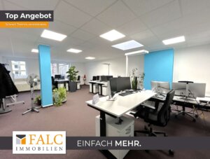 Lichtdurchflutete Bürofläche, 657,15 m² – individuelle Flächenlösungen möglich